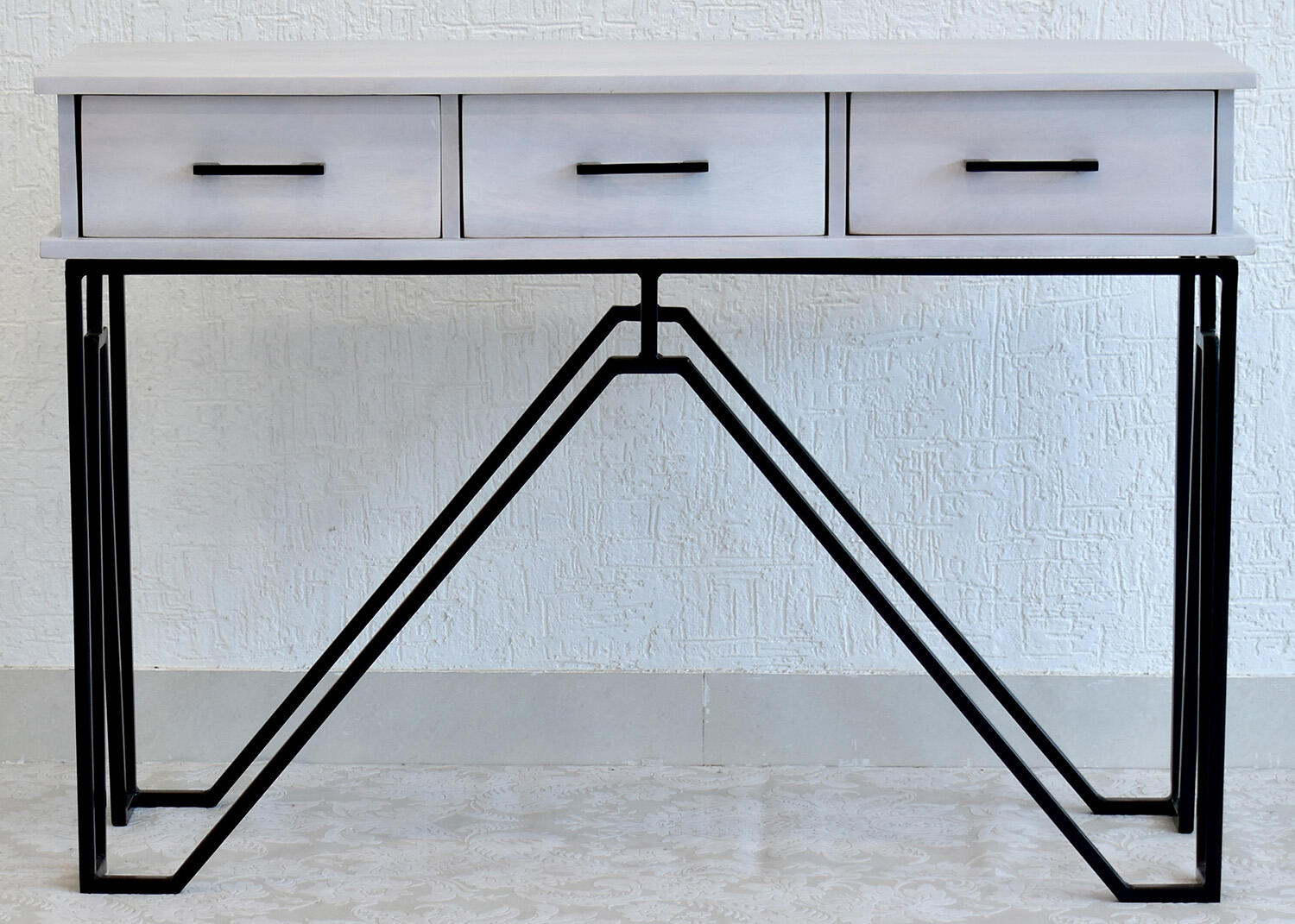 CASINO Console Hall Table-White